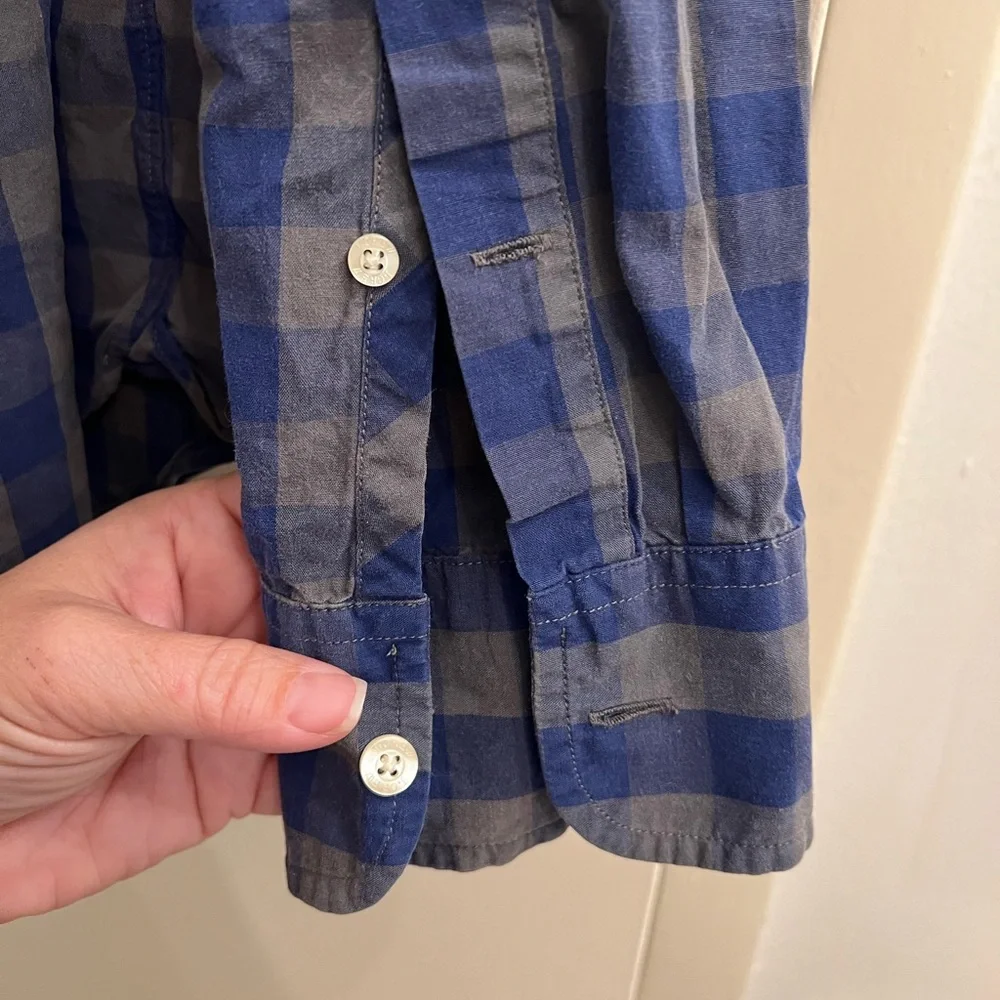 J. Crew Button‎ Down Madras Shirt Perfectly worn in.